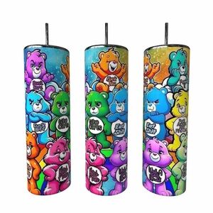 Bad Word Care Bear Tumbler